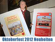 Oktoberfest 2012 - die Neuheiten vorgestellt bei der Wiesn-Pressekonferenz am 31.07.2012. Infos & Videos (Foto: Ingrid Grossmann)
